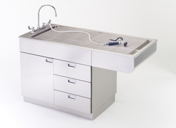 Shor-line All Stainless Tub Table Shor-line All Stainless Tub Table