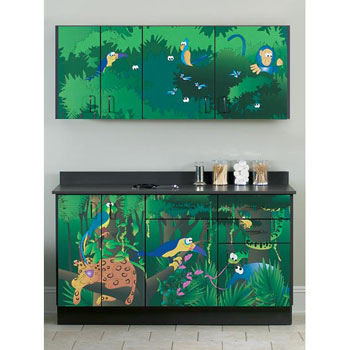 "Rainforest Follies" Cabinets