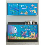 "Ocean Commotion" Cabinets