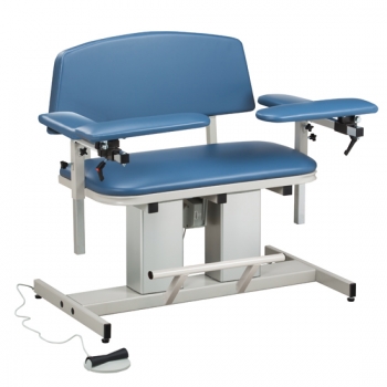 Bariatric Power Blood Drawing Chair with Padded Arms