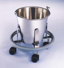 Medical Kick Bucket - Stainless Steel - Francehopital