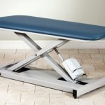 Open Base Power Table with One Piece Top