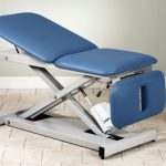Power Table with Adjustable Backrest & Drop Section