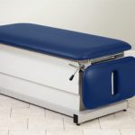 Shrouded Space Saver Power Table with Drop Section