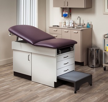 Family Practice Table With Step Stool