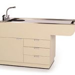 BI-LEVEL WET TABLE WITH CABINET