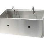 ES47-IR Double Scrub Sink
