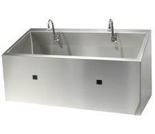 ES47-IR Double Scrub Sink