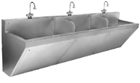 700 Series Surgeon Scrub Sinks