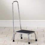 Stainless Steel Step Stool with Hand Rail