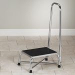 Large Top Bariatric Step Stool with Handrail